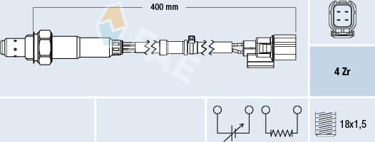 FAE 77698 - Sonde lambda cwaw.fr