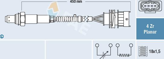 FAE 77648 - Sonde lambda cwaw.fr