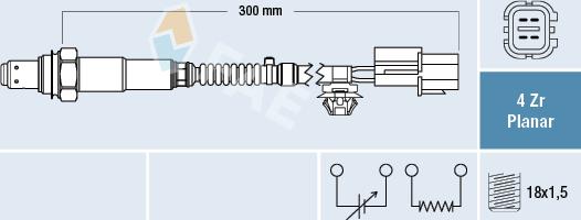 FAE 77653 - Sonde lambda cwaw.fr