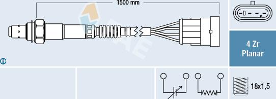 FAE 77618 - Sonde lambda cwaw.fr