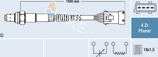 FAE 77622 - Sonde lambda cwaw.fr