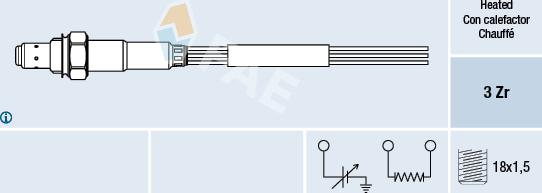 FAE 77003 - Sonde lambda cwaw.fr