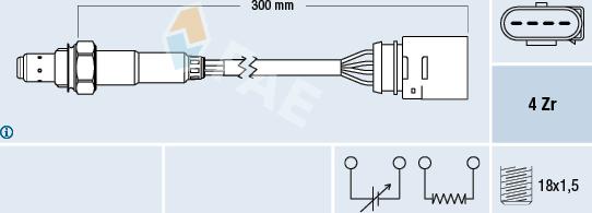 FAE 77197 - Sonde lambda cwaw.fr