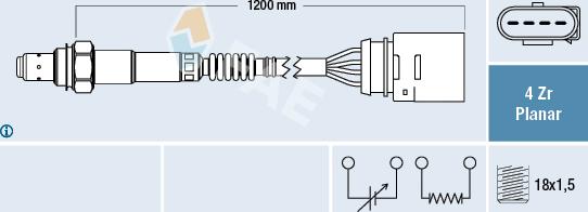 FAE 77144 - Sonde lambda cwaw.fr