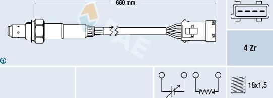 FAE 77384 - Sonde lambda cwaw.fr