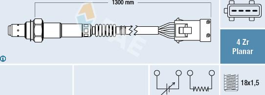 FAE 77284 - Sonde lambda cwaw.fr