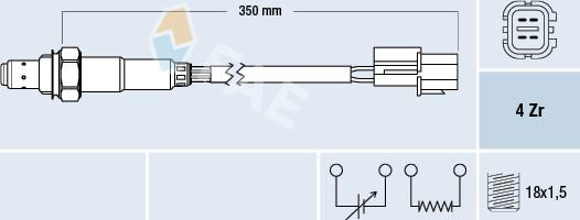 FAE 77796 - Sonde lambda cwaw.fr