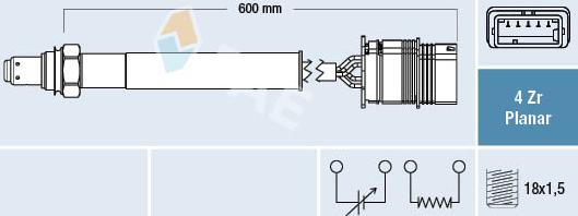 FAE 77759 - Sonde lambda cwaw.fr