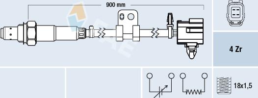 FAE 77764 - Sonde lambda cwaw.fr