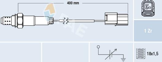 FAE 77766 - Sonde lambda cwaw.fr