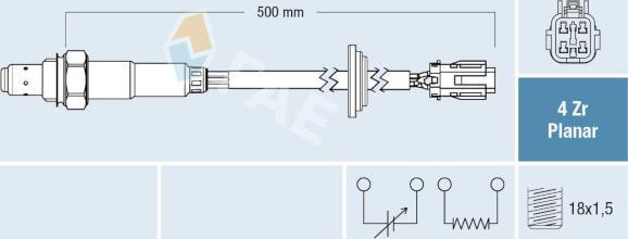 FAE 77707 - Sonde lambda cwaw.fr