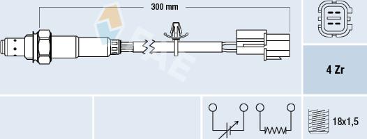 FAE 77713 - Sonde lambda cwaw.fr