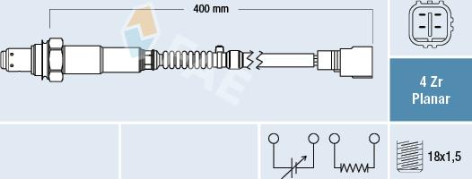 FAE 77781 - Sonde lambda cwaw.fr