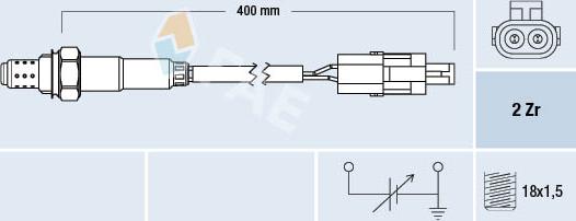 FAE 77773 - Sonde lambda cwaw.fr