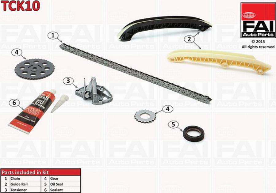 FAI TCK10 - Kit de distribution par chaîne cwaw.fr