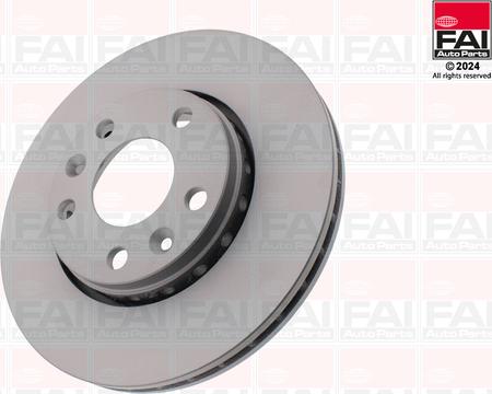 FAI AutoParts BD145 - Disque de frein cwaw.fr