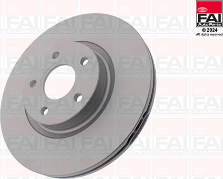 FAI AutoParts BD143 - Disque de frein cwaw.fr