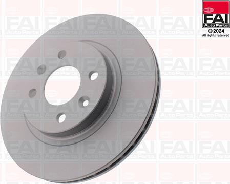 FAI AutoParts BD154 - Disque de frein cwaw.fr