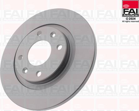 FAI AutoParts BD158 - Disque de frein cwaw.fr