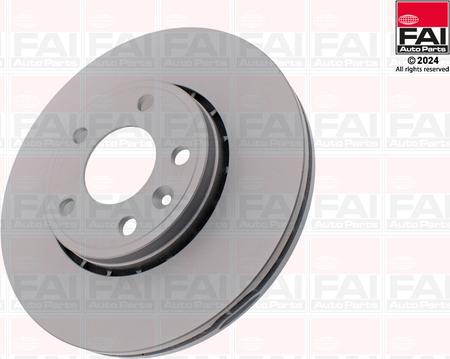 FAI AutoParts BD153 - Disque de frein cwaw.fr