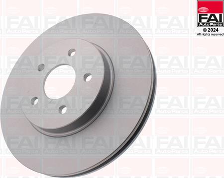 FAI AutoParts BD160 - Disque de frein cwaw.fr