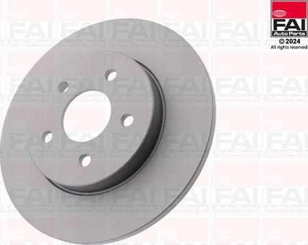 FAI AutoParts BD161 - Disque de frein cwaw.fr