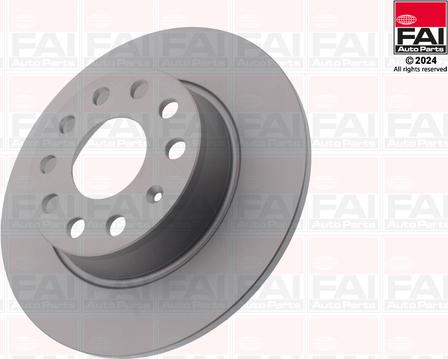 FAI AutoParts BD109 - Disque de frein cwaw.fr