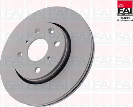 FAI AutoParts BD104 - Disque de frein cwaw.fr