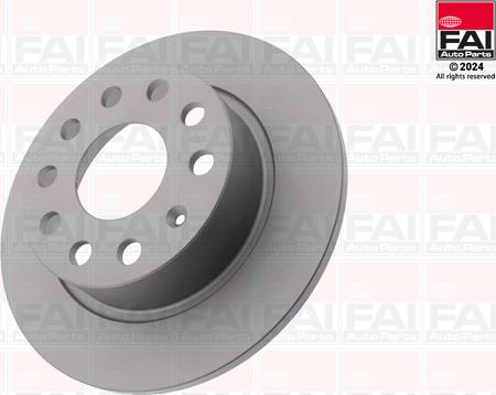 FAI AutoParts BD105 - Disque de frein cwaw.fr