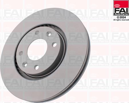 FAI AutoParts BD106 - Disque de frein cwaw.fr