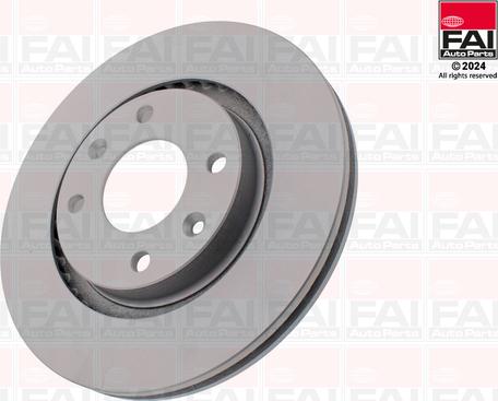 FAI AutoParts BD101 - Disque de frein cwaw.fr