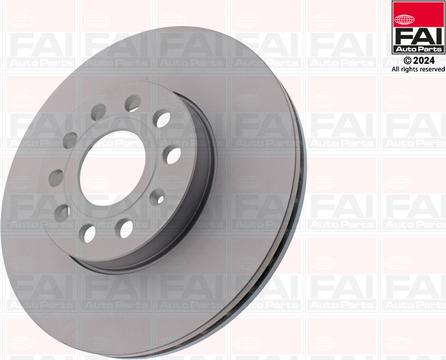 FAI AutoParts BD103 - Disque de frein cwaw.fr