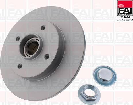 FAI AutoParts BD102 - Disque de frein cwaw.fr