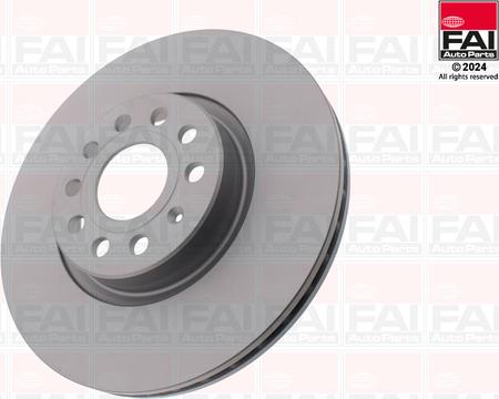 FAI AutoParts BD107 - Disque de frein cwaw.fr