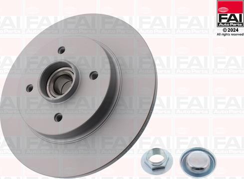 FAI AutoParts BD114 - Disque de frein cwaw.fr