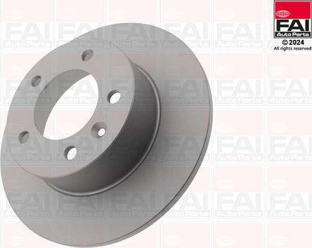 FAI AutoParts BD116 - Disque de frein cwaw.fr