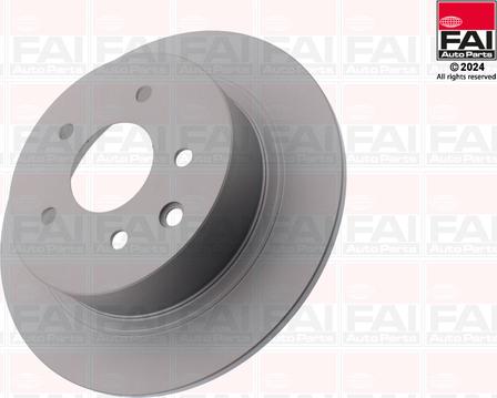 FAI AutoParts BD111 - Disque de frein cwaw.fr