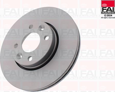 FAI AutoParts BD118 - Disque de frein cwaw.fr