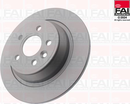 FAI AutoParts BD117 - Disque de frein cwaw.fr