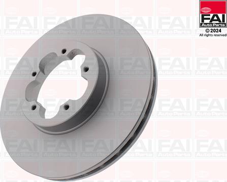 FAI AutoParts BD135 - Disque de frein cwaw.fr