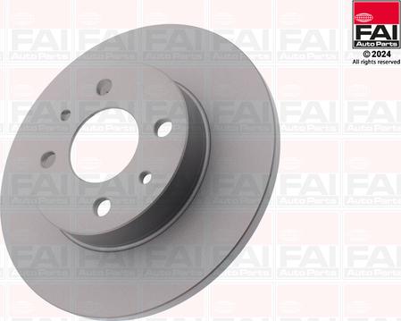 FAI AutoParts BD125 - Disque de frein cwaw.fr