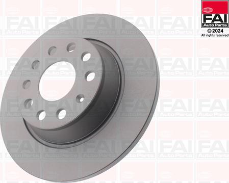 FAI AutoParts BD120 - Disque de frein cwaw.fr