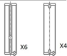 FAI AutoParts BM1044-050 - Coussinet de vilebrequin cwaw.fr