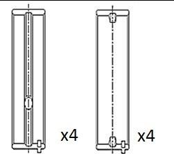 FAI AutoParts BM1014-025 - Coussinet de vilebrequin cwaw.fr