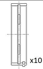 FAI AutoParts BM1025-STD - Coussinet de vilebrequin cwaw.fr