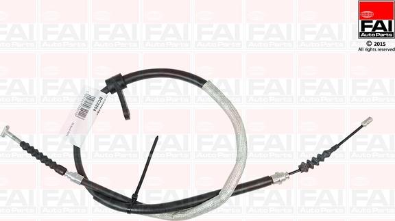 FAI AutoParts FBC0004 - Tirette à câble, frein de stationnement cwaw.fr