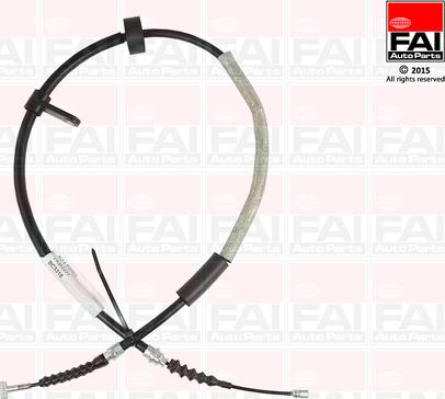 FAI AutoParts FBC0002 - Tirette à câble, frein de stationnement cwaw.fr