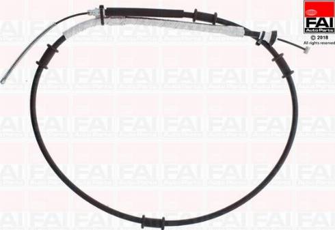 FAI AutoParts FBC0314 - Tirette à câble, frein de stationnement cwaw.fr