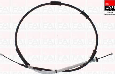 FAI AutoParts FBC0318 - Tirette à câble, frein de stationnement cwaw.fr