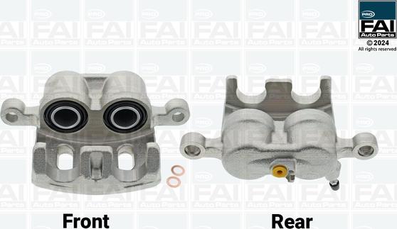 FAI AutoParts FPCA101L - Étrier de frein cwaw.fr